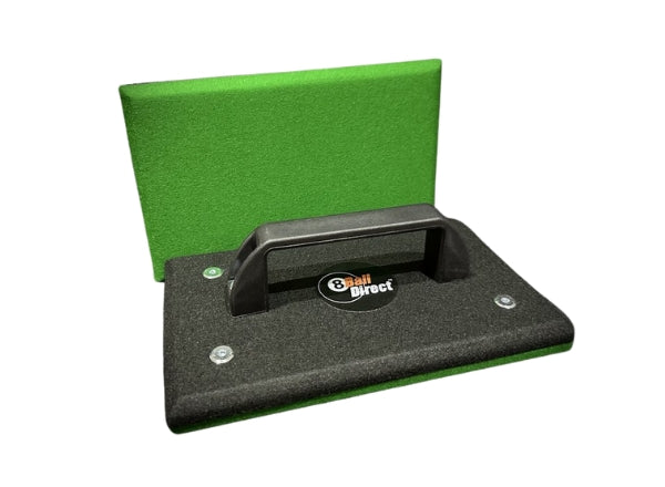 8 Ball Direct Napping Block - Green + 1 Spare Base Cloth – Professional Pool Table Maintenance