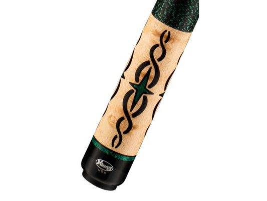 Viking Cue Helix HL0504 Pool Cue | Branded Malachite Inlays