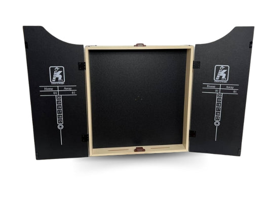 Knight Shot Dartboard Cabinet Oak