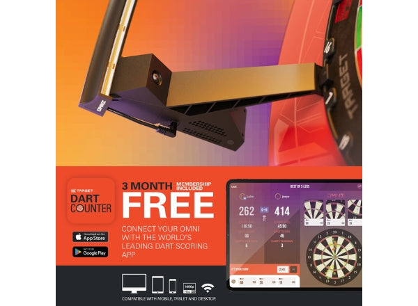 Target Darts Omni Auto Scoring System 2024