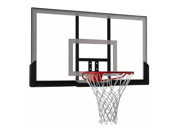 Professional Basketball Glass Backboard 1.8x1.05m – 8mm Tempered Glass with Slam Ring
