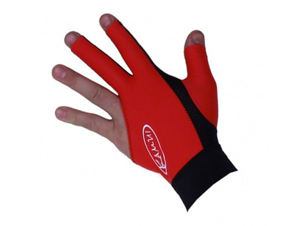 Kamui Quick Dry Billiard Glove | Left Hand | Red