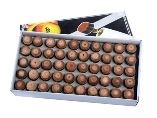 Knight Shot Screw-on Billiard Cue Tips | 13 mm | 100 Pcs/Box