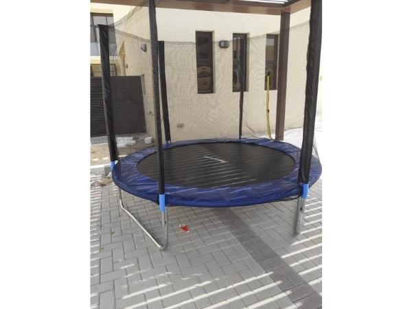 Knight Shot Outdoor Round Trampoline 8ft