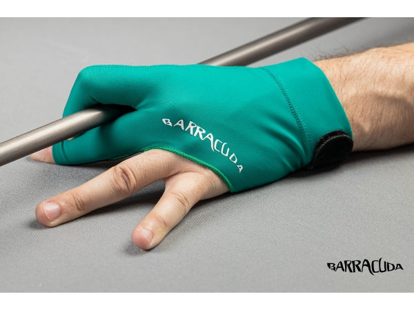Barracuda Billiard Glove | Left Hand | Green