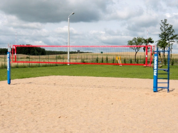 Beach Volleyball Post – Fixed Type Steel | Knight Shot KSA