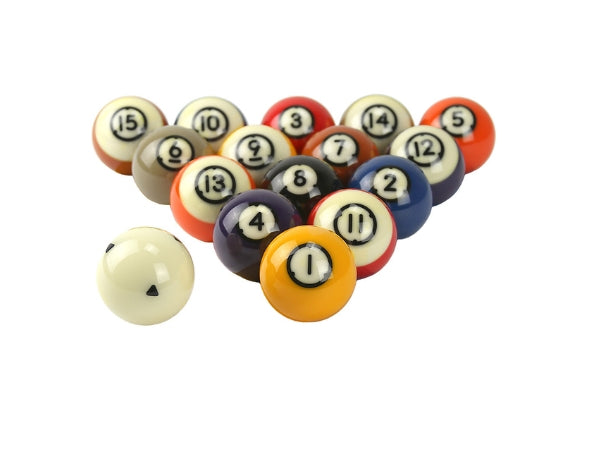 Dynaspheres Pool Ball Set Rhodium 572 57.2mm (16 Balls)