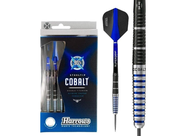 Harrows Cobalt Steel Tip Darts - 23g