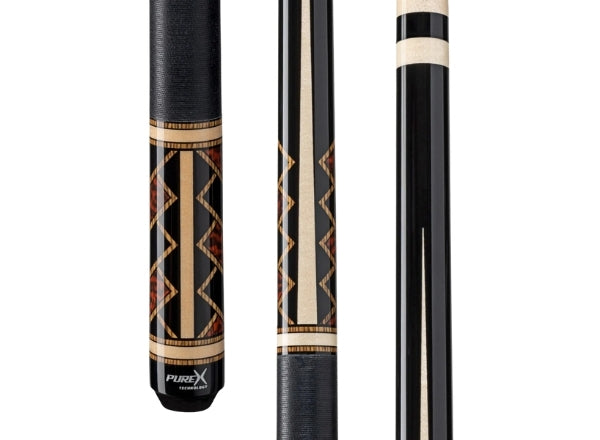 Pure X HXTE19 Pool Cue with Black Linen Wrap