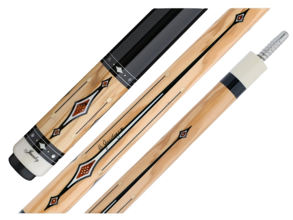 Jacoby Heritage L3 Pool Cue W/ One 12.75mm Ultra Pro Shaft + White Juma Radial Joint