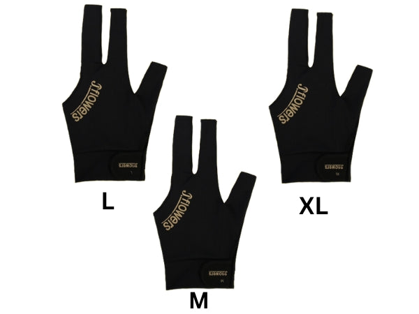 JFlowers Billiard Gloves Black Left Hand