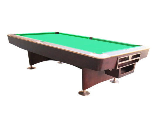 Knight Shot Royal – 9ft Tournament Billiard Table – Ball Return System – Black or Brown Finish