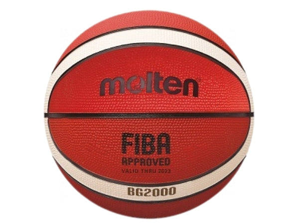 Molten B3G2000 Basketball – Size 3 Rubber Cover - Brown & Cream Youth Ball