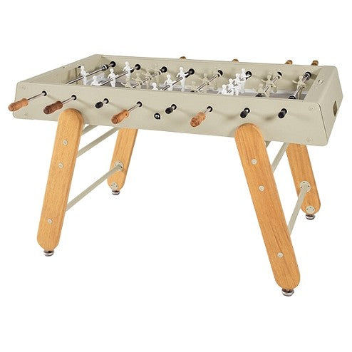 Rs Barcelona Rs4 Home Foosball Table Indoor Steel Structure W/ Iroko Wood