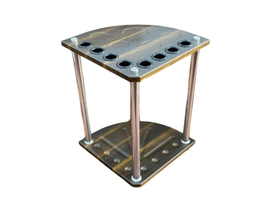 Knight Shot Triangle 8pc Cue Stand