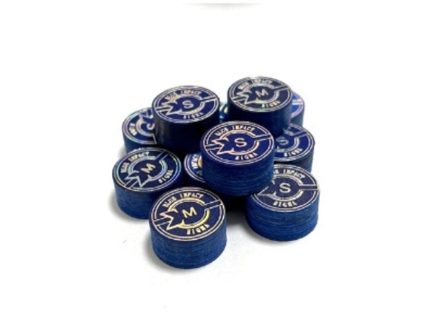 Navigator Blue Impact Sigma 14mm Pool Cue Tip