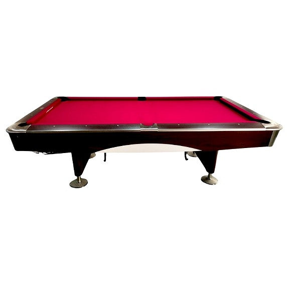 Knight Shot Spyder – 9ft Commercial Pool Table – Ball Return System