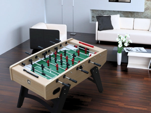 Knight Shot ST125 Home Use Foosball Table with Telescopic Seamless Steel Rods