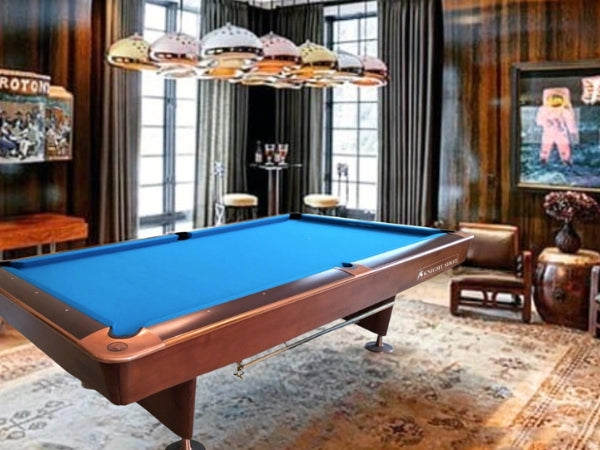 Knight Shot Royal Evo Commercial Pool Table 9ft. Ball Return System