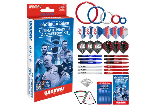 Winmau PDC Ultimate Practice & Accessory Kit