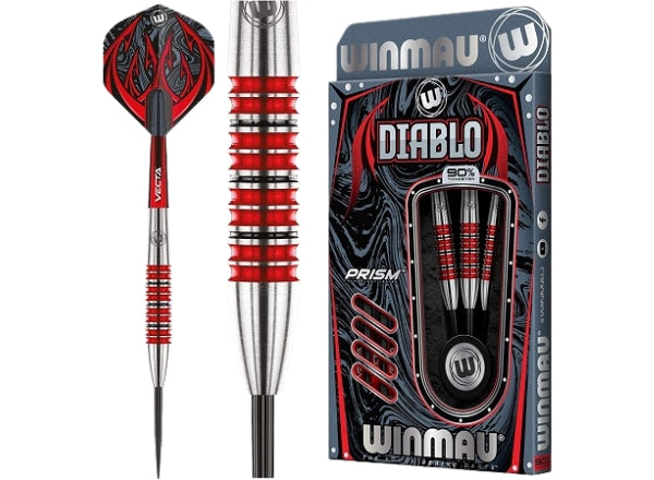Winmau Diablo 90% Tungsten Darts - 23g