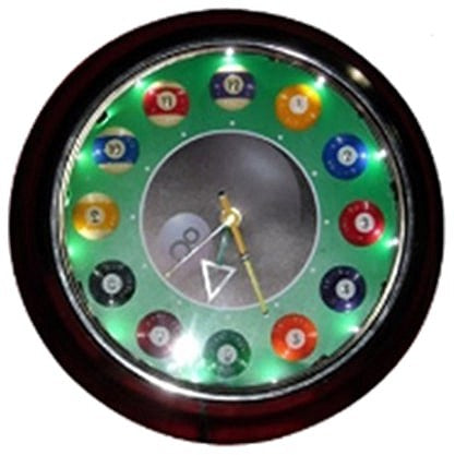Knight Shot Clock Round Led Pool Design