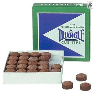 Triangle Billiard Cue Tip | 14mm | Per Piece