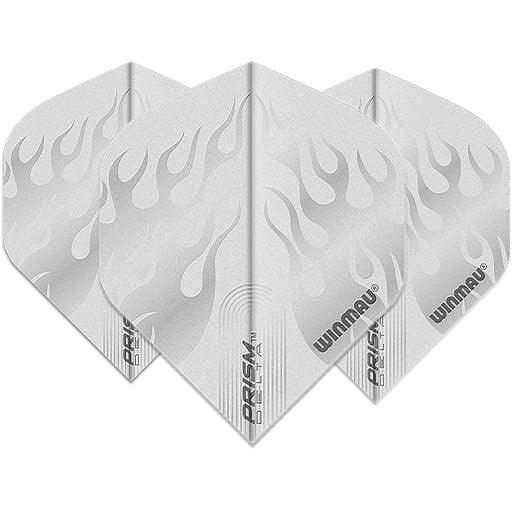 Winmau Prism Delta White Dart Flights