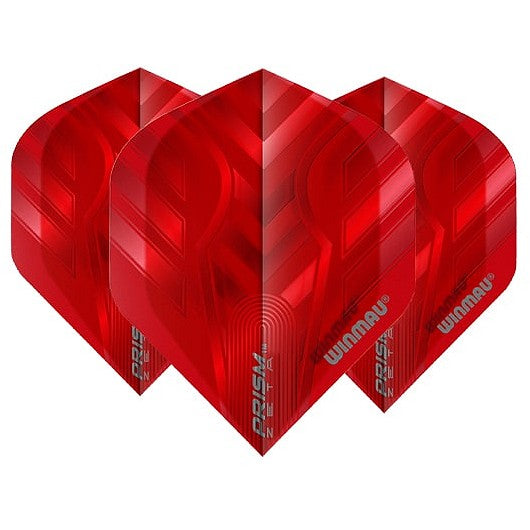 Winmau Prism Zeta Red Dart Flights