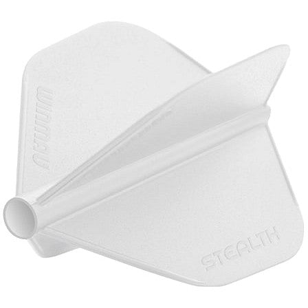 Winmau Stealth White Fiber Reinforced Polymer Dart Flights