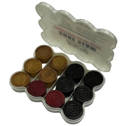 Knight Shot - Siscaa Sure Slam 7.5mm Carrom Coin Sets