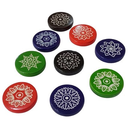 Knight Shot - Siscaa Victory Colored Carrom Striker 7.5mm | Per Piece