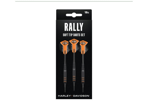Dart World Harley Davidson Rally Brass Steel Tip Darts 22g (3pcs)