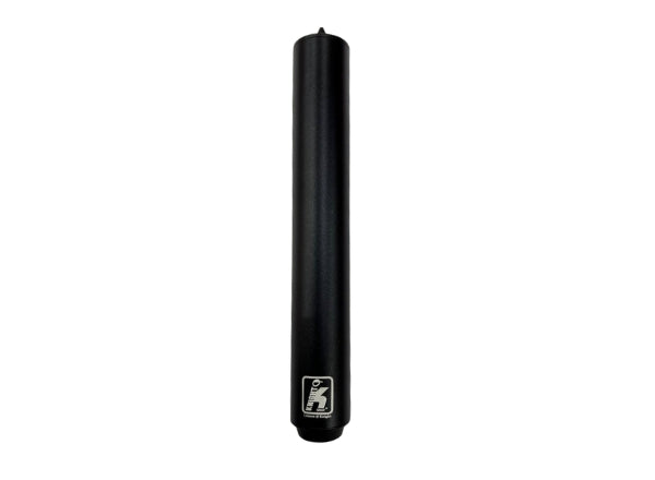 Knight Shot Aluminum Cue Extension – Black | Quick Release | 4", 6" & 8" Sizes