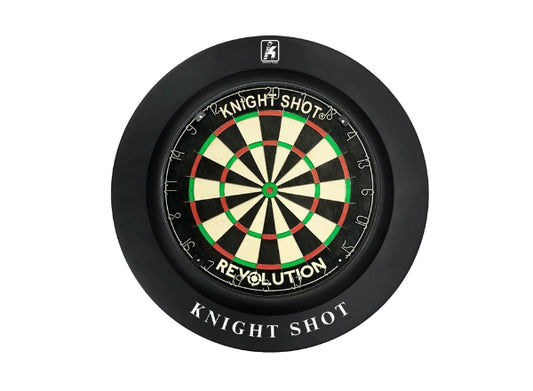 Knight Shot Dartboard Surround LED Light Round Black