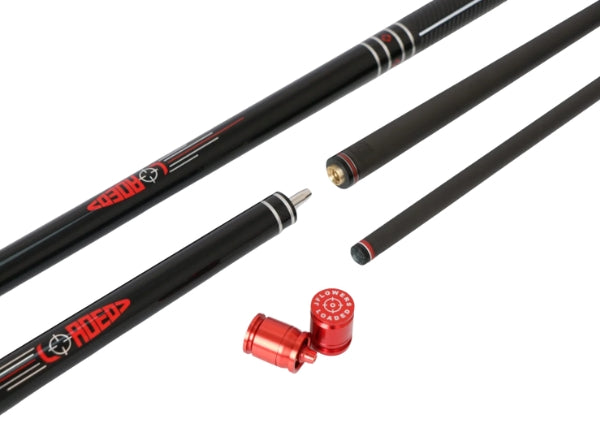 JFlowers Billiard Break Cue JFF-JFS-BKR2 Model W/ Leather Wrap