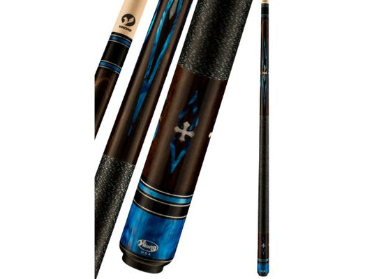 Viking Cue Defender DF0411 Pool Cue | Raging Fury Fire Pearl Inlays