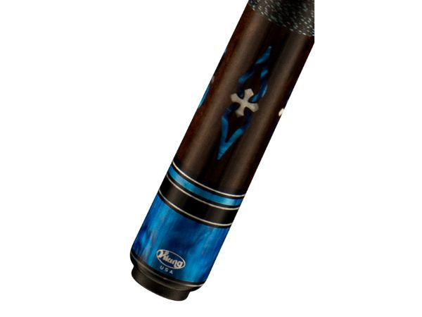 Viking Cue Defender DF0411 Pool Cue | Raging Fury Fire Pearl Inlays