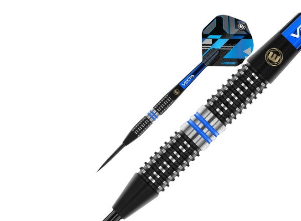 Winmau Galactics 90% Tungsten Steel Tip Darts | Professional 24g Precision Set (3pcs)