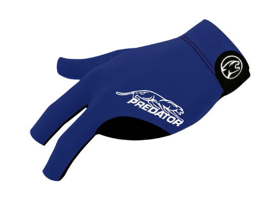 Predator Second Skin Left Glove Open Fingers Blue/White