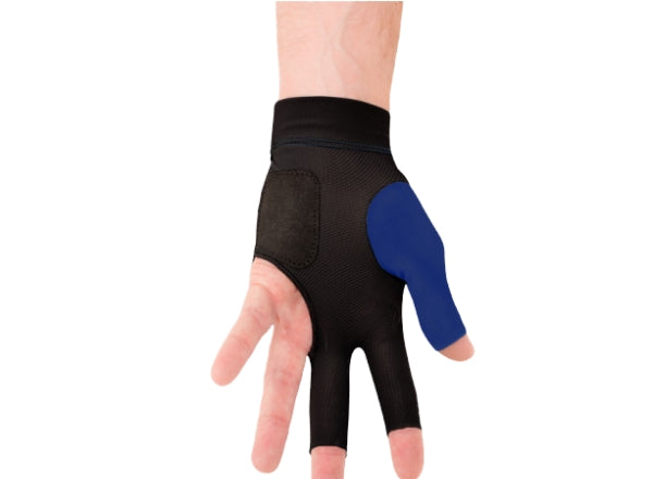 Predator Second Skin Right Glove Open Fingers Blue/White