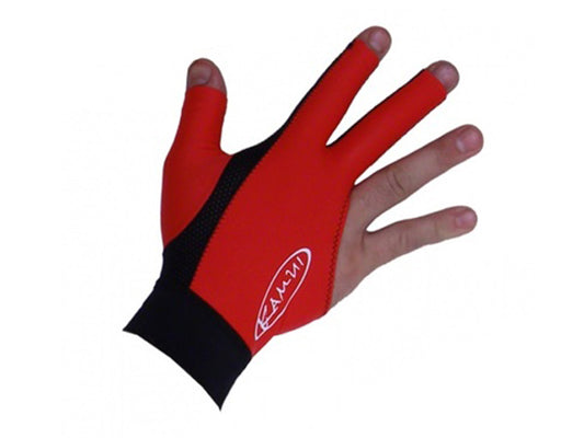 Kamui Quick Dry Billiard Glove | Right Hand | Red