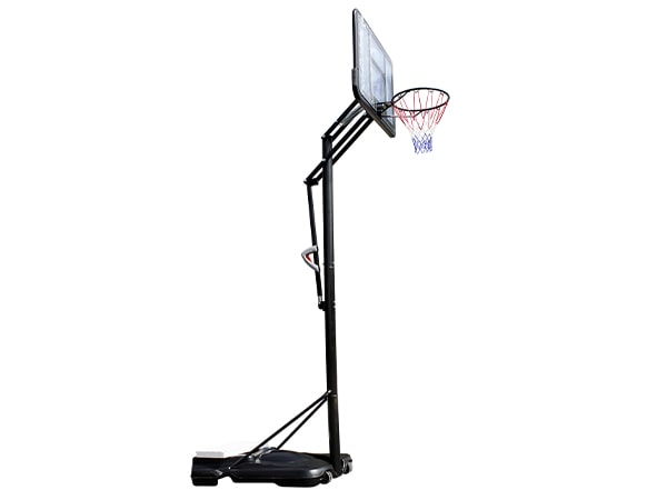 Knight Shot Movable Outdoor Basketball Post 201 | Adjustable Height Up to 10ft