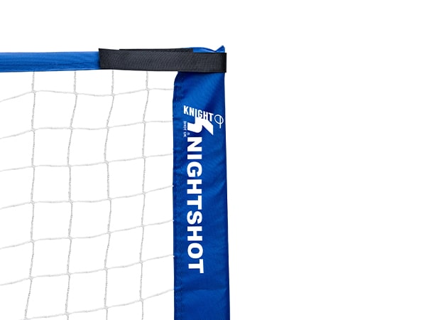 Knight Shot Badminton Post with Net and Carry Bag for Portability