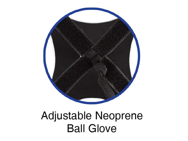 Knight Shot Football Trainer Belt - Black and Yellow | Knight Shot KSA