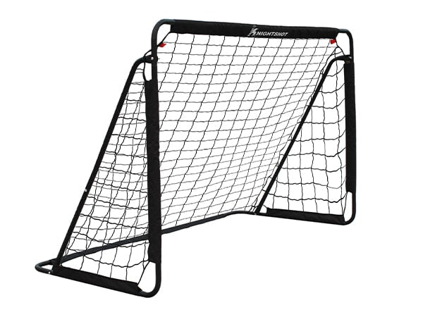Knight Shot Target Goal Post 182 x 122 x 91cm – Football Training Goal | Black | KSA