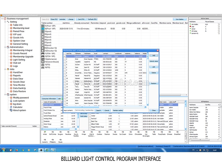 Knight Shot Billiard Light Controller