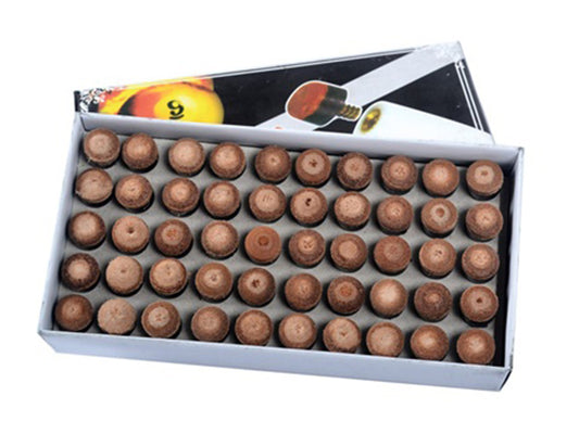 Knight Shot Screw-on Billiard Cue Tips | 13 mm | 100 Pcs/Box