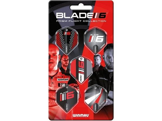 Winmau Blade 6 Dart Flight Collection