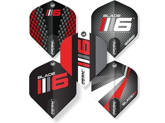 Winmau Blade 6 Dart Flight Collection